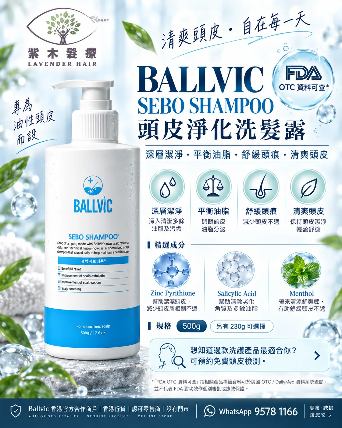 Sebo Shampoo簡單版說明圖